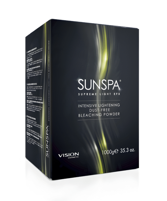 poudre décolorante professionnelle